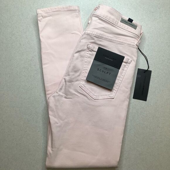 Citizens Of Humanity Rocket Crop High Rise Skinny 25 Rosewater Pink NWT - Picture 2 of 8